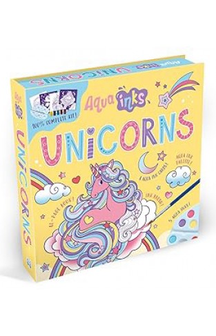 Aqua Inks Unicorns 